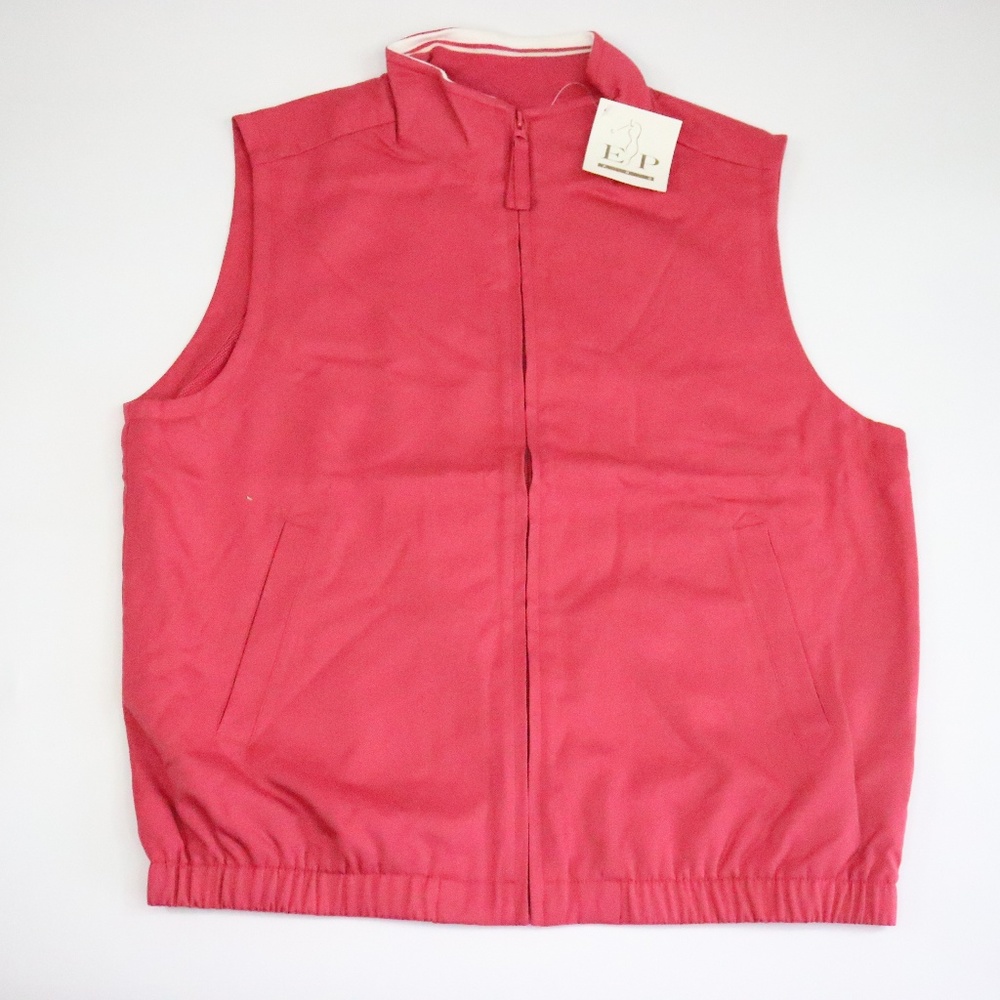 NWT E P PRO Rose Zip Front Vest - M - Q05